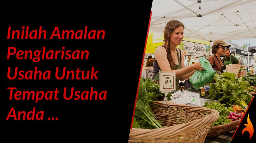 amalan penglarisan usaha