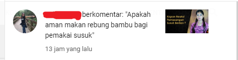 Rebung melunturkan susuk 