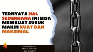 memaksimalkan energi susuk
