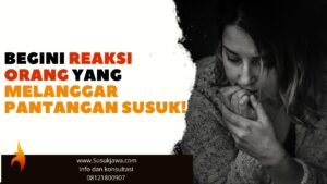 Begini reaksi orang yang melanggar pantangan susuk!