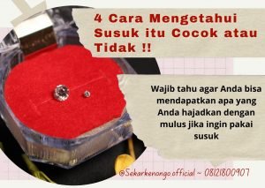 cara mengetahui susuk cocok atau tidak
