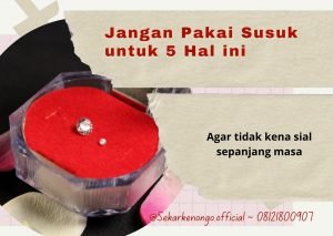 pakai susuk putih malah makin sial